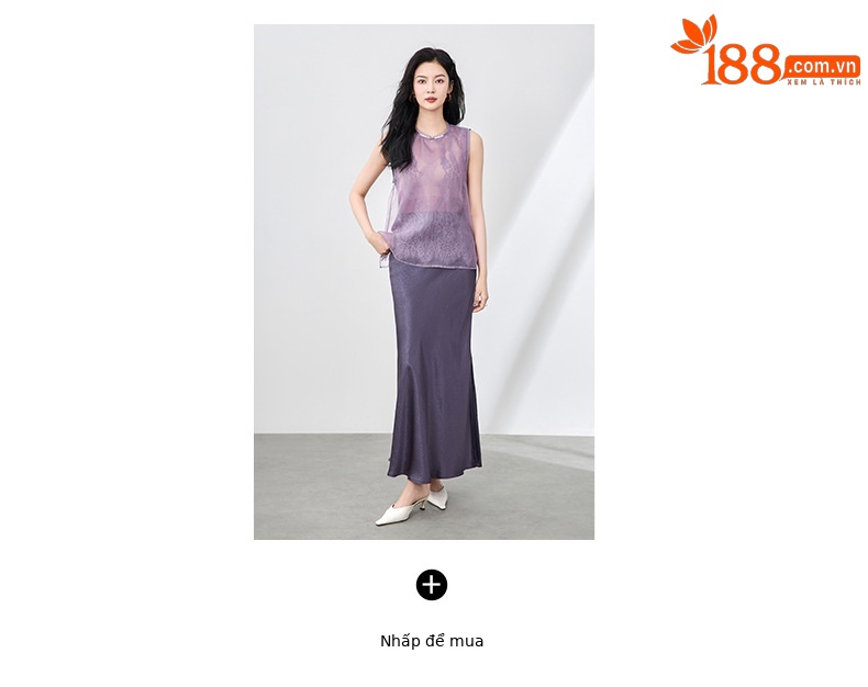 Áo hai dây organza ren cổ tròn phong cách thanh lịch mùa hè — Màu đen chi tiết 10