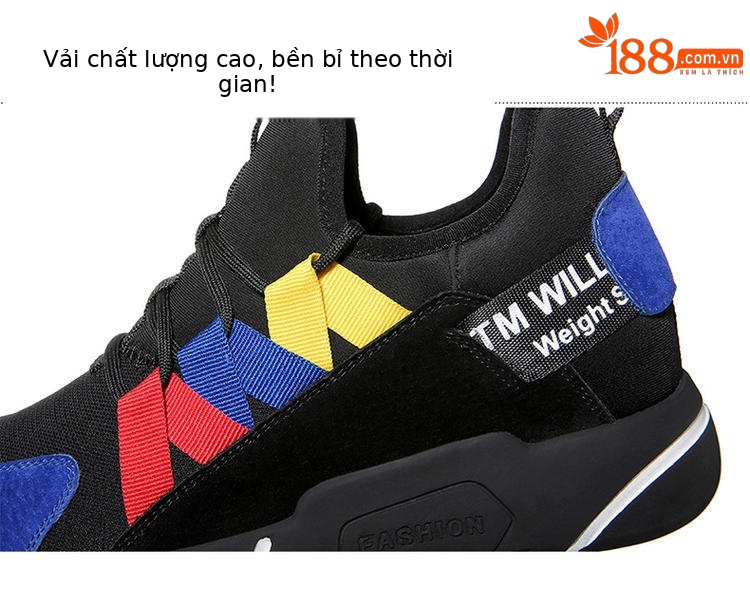 Giày sneaker nữ chunky đế dày tăng chiều cao, phối màu sành điệu mùa xuân hè 2025 — ML 8300-1 màu đỏ [có lót nhung] chiều cao gót 3.0cm, ML 8300 cao gót đỏ 3.0cm, ML 8300 màu xanh cao gót 3.0cm, ML 8300-1 màu xanh lam [có lót nhung] chiều cao gót 3.0cm chi tiết 15