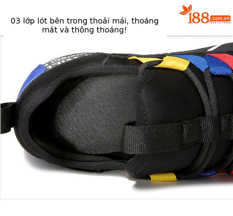 Giày sneaker nữ chunky đế dày tăng chiều cao, phối màu sành điệu mùa xuân hè 2025 — ML 8300-1 màu đỏ [có lót nhung] chiều cao gót 3.0cm, ML 8300 cao gót đỏ 3.0cm, ML 8300 màu xanh cao gót 3.0cm, ML 8300-1 màu xanh lam [có lót nhung] chiều cao gót 3.0cm chi tiết 16
