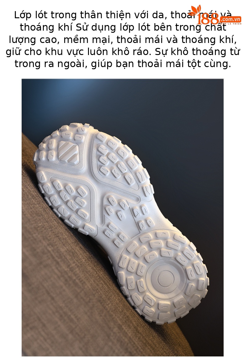 Giày thể thao nữ đế dày độn cao mặt lưới thoáng khí, chạy bộ leo núi mùa hè — Màu trắng chi tiết 9