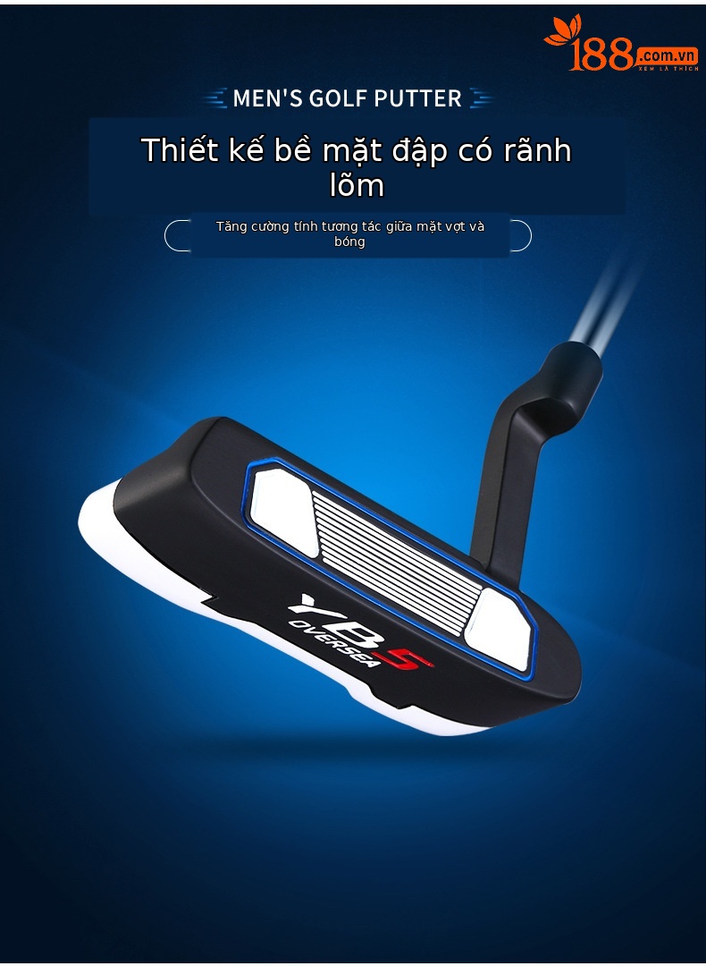 Gậy putt golf nam PGM hình dạng ngang có đường ngắm, hợp kim cao cấp, dài 34 inch — TUG073-Thanh đẩy tay phải nam chi tiết 3