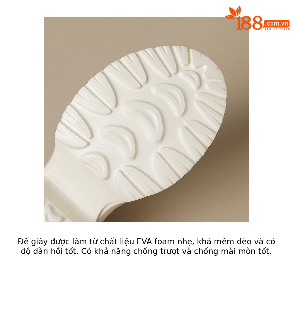 Dép lê đế dày 12cm nữ bít mũi phối màu quai Velcro — Màu vàng trắng, Màu trắng bạc chi tiết 16