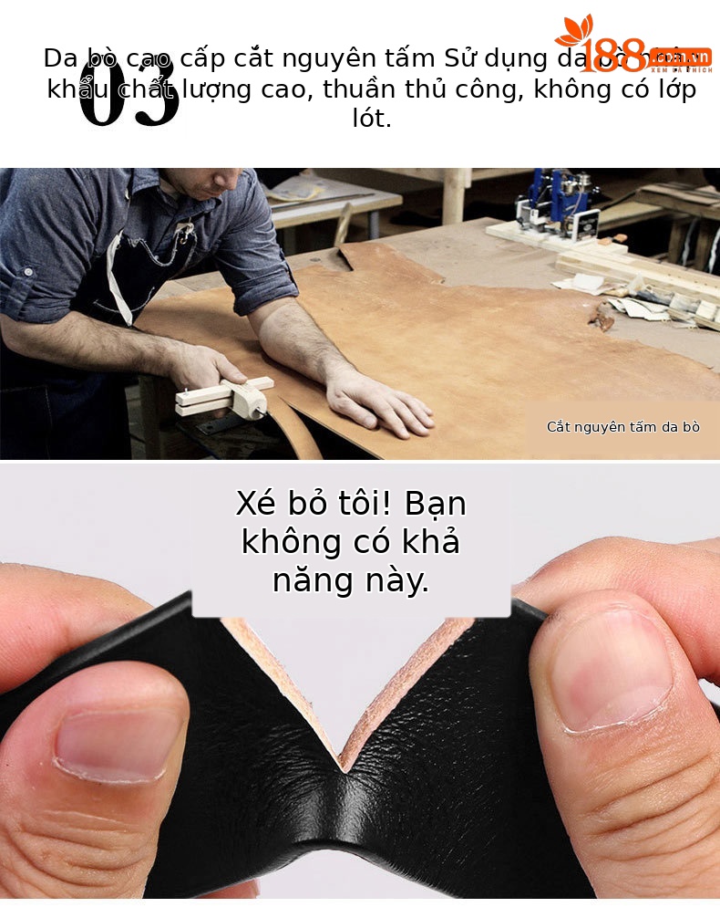 Thắt lưng nam da bò cao cấp khóa tự động không răng mặc trong quần thời trang — 120cm, 130cm, 110cm, 125cm chi tiết 10