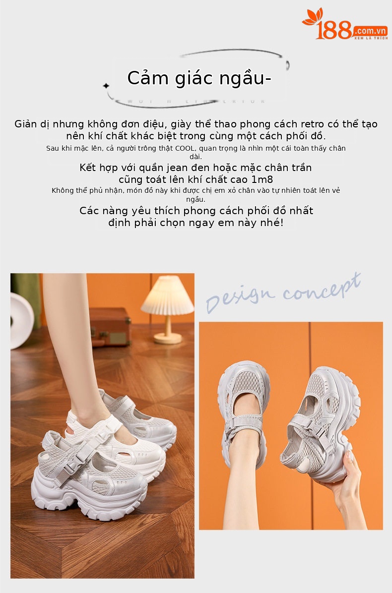 Sandal nữ đế thấp lấp lánh Crocs phong cách mới xuân hè 2026 — Trắng ngọc, Xám chi tiết 4