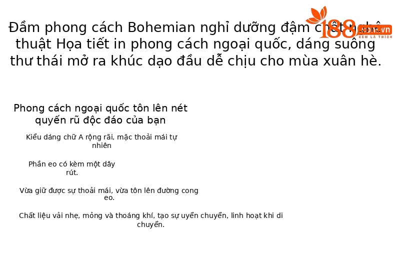 Váy maxi nữ phong cách Bohemian in hoa vải lanh dây thắt eo rộng rãi mùa hè — Màu cà phê chi tiết 3