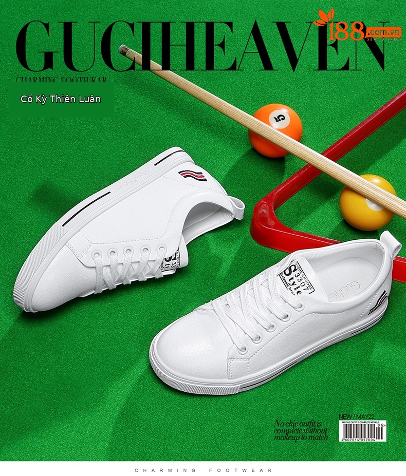 Giày sneaker nữ da bò mềm trắng đế bằng mỏng mới xuân hè 2024 — 58219 Màu Trắng Gót Cao 3cm Lưới Kiểu DH, 9271 trắng tím gót cao 2.2cm GQ, 58219m Màu Xám Chiều Cao Gót 3cm Lưới Kiểu DH, Chiều cao gót vàng trắng 9160 2.7cm GQ chi tiết 1