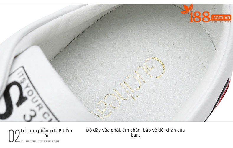 Giày sneaker nữ da bò mềm trắng đế bằng mỏng mới xuân hè 2024 — 58219 Màu Trắng Gót Cao 3cm Lưới Kiểu DH, 9271 trắng tím gót cao 2.2cm GQ, 58219m Màu Xám Chiều Cao Gót 3cm Lưới Kiểu DH, Chiều cao gót vàng trắng 9160 2.7cm GQ chi tiết 11