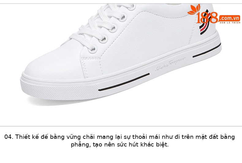 Giày sneaker nữ da bò mềm trắng đế bằng mỏng mới xuân hè 2024 — 58219 Màu Trắng Gót Cao 3cm Lưới Kiểu DH, 9271 trắng tím gót cao 2.2cm GQ, 58219m Màu Xám Chiều Cao Gót 3cm Lưới Kiểu DH, Chiều cao gót vàng trắng 9160 2.7cm GQ chi tiết 13