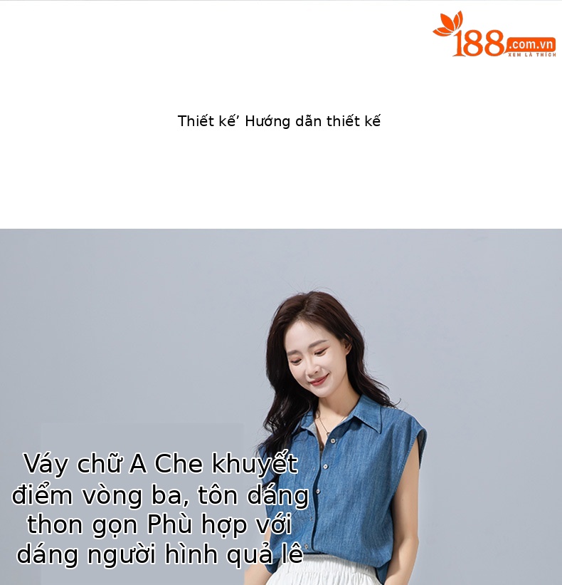 Chân váy chữ A trắng cạp chun dáng dài thiết kế đường khâu Xinge — Màu trắng chi tiết 7