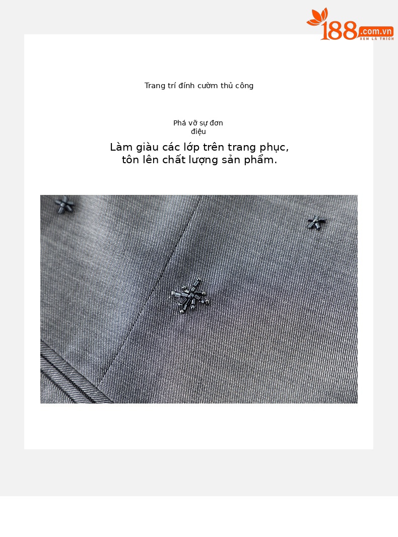 Bộ vest nữ phong cách tiền cũ Xinge áo vest gile quần ống rộng vải lanh Tencel mỏng mùa hè — Vest xám (65473) chi tiết 10