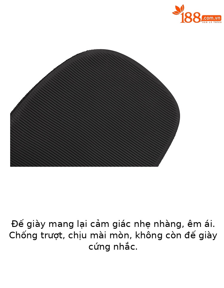 Dép xỏ ngón nữ đế dày denim đi biển mùa hè — Màu đen, Xanh denim chi tiết 6