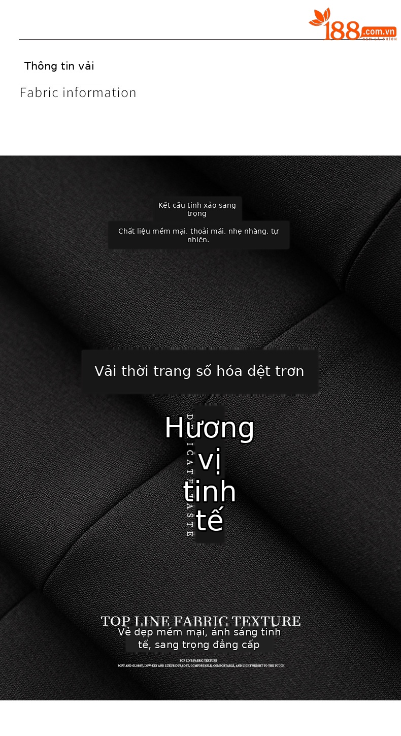 Váy liền thân nữ cổ tròn không tay đính hạt sequins tôn dáng — Màu đen chi tiết 3