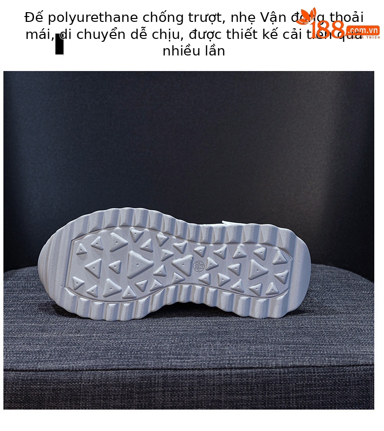 Giày sneaker nữ đế dày chunky tăng chiều cao phong cách thể thao hè 2026 — M2859 màu vàng, M2859 màu xám, M2859 màu be, M2859 màu xanh lam chi tiết 9