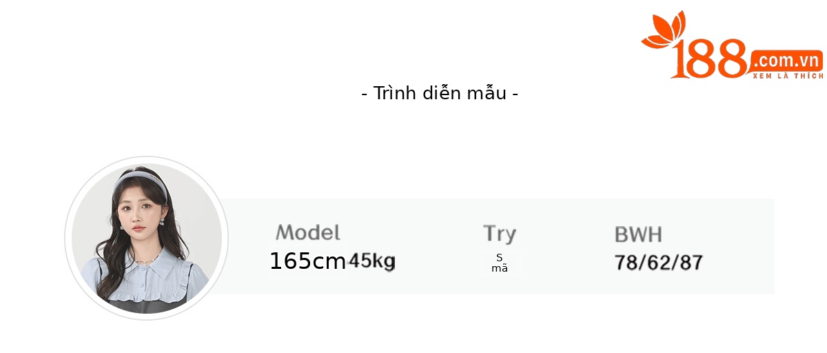 Áo sơ mi nữ cotton ngắn tay cổ búp bê xanh nhạt phong cách mới mùa hè — Màu xanh lục nhạt chi tiết 4