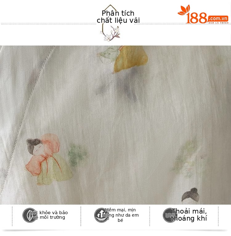 Áo sơ mi in hoa cổ điển kiểu Trung Quốc mùa hè, cổ đứng, tay ngắn, phong cách quốc phong — Áo chi tiết 6