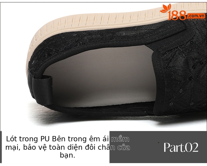 Giày lưới nữ đế dày tăng chiều cao phong cách học sinh mùa hè 2026 — 7169 màu mơ, 7169 Màu đen chi tiết 16