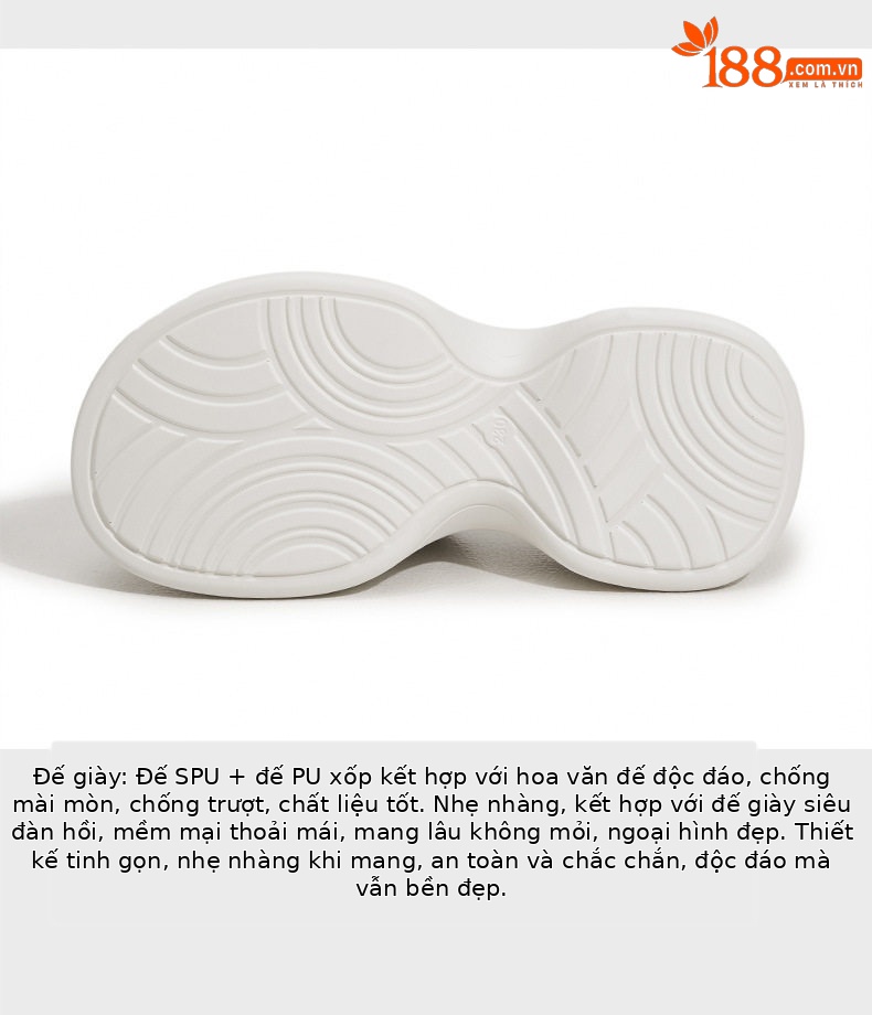Dép sandal nữ quai chữ V đơn giản, chất liệu PU, đế xốp nhẹ — Trắng, Đen chi tiết 7