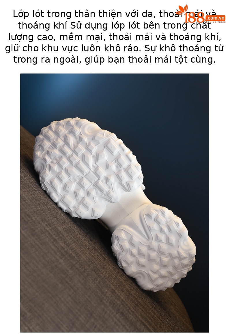 Dép bít mũi đế dày đính đá tăng chiều cao cho nữ phong cách bánh xốp mùa hè 2025 — Màu trắng, Màu bạc chi tiết 9