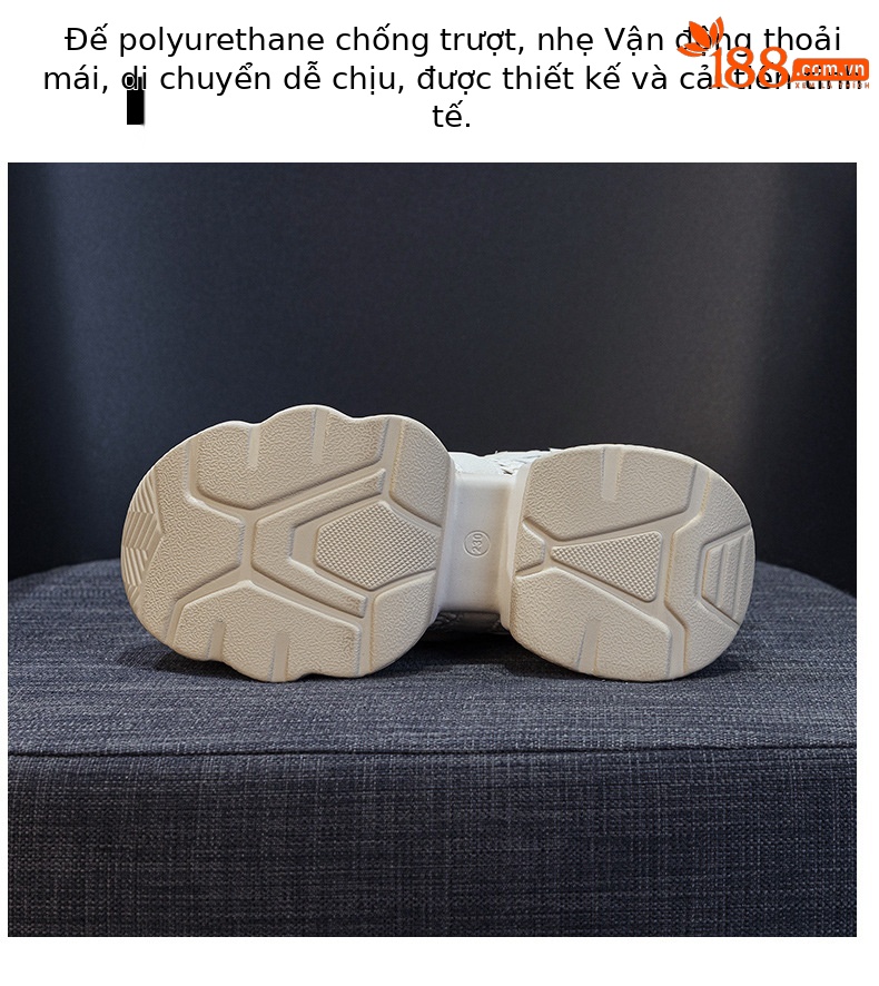 Giày sneaker nữ chunky đế dày lưới dệt hè 2026 — M2866 màu đen, M2866 màu be, M2866 màu vàng, M2866 Màu tím chi tiết 9