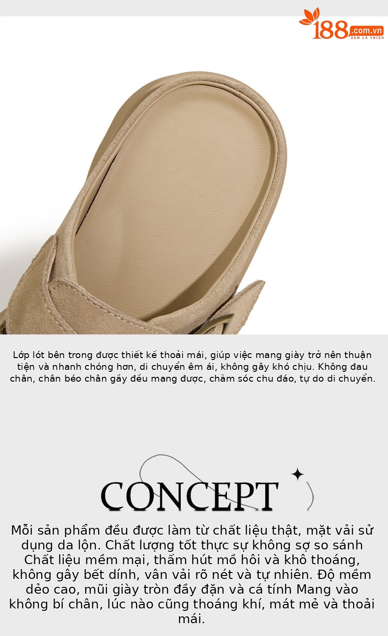 Dép sandal nữ da thật đế dày phong cách Roman Birkenstock — Hồng, Lạc đà, Mơ chi tiết 8