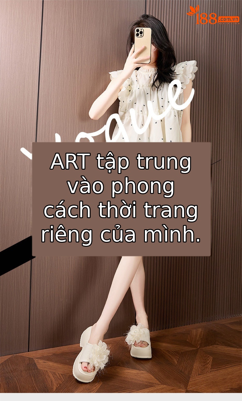 Dép sandal nữ quai chữ V đơn giản mùa hè — Len sạch, Đen chi tiết 1