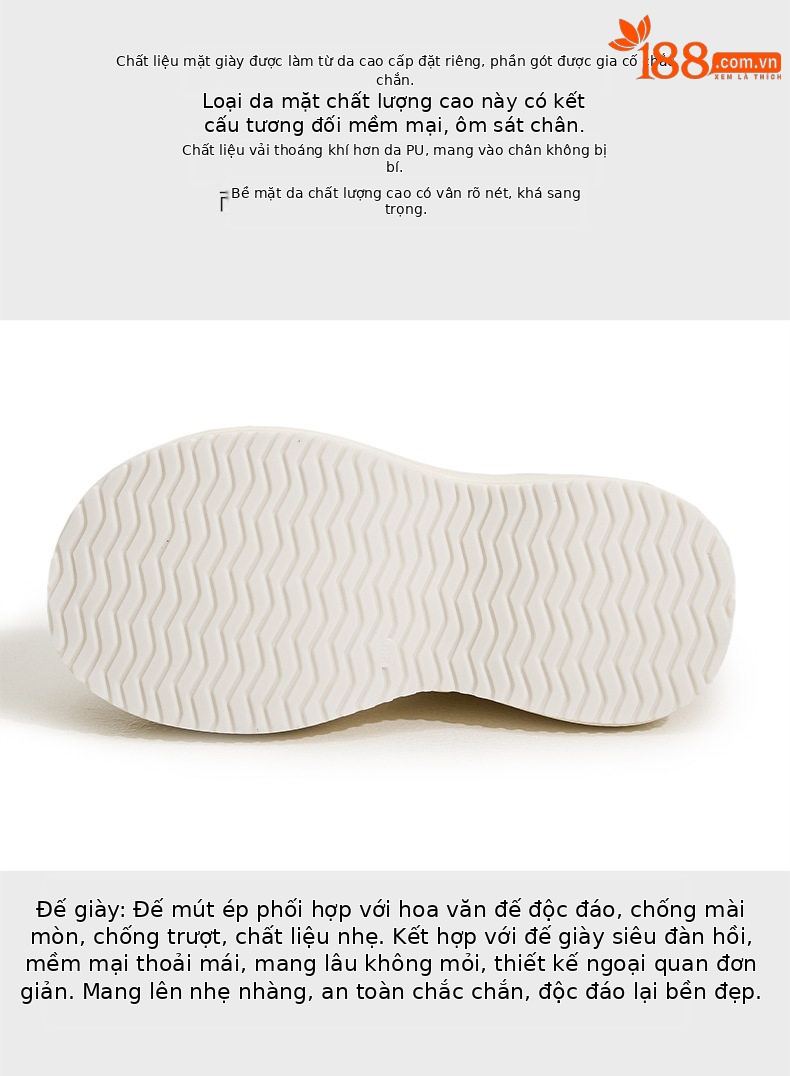 Dép sandal nữ quai chữ V đế chống trượt mùa hè — Trắng, Vàng, Xanh chi tiết 7