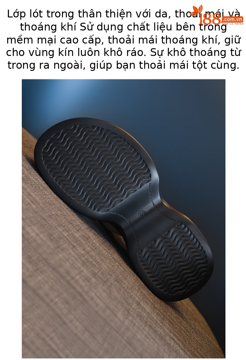 Dép sandal nữ xỏ ngón đế bệt đính đá thời trang HC9508-16 — Màu đen, Màu hồng chi tiết 9