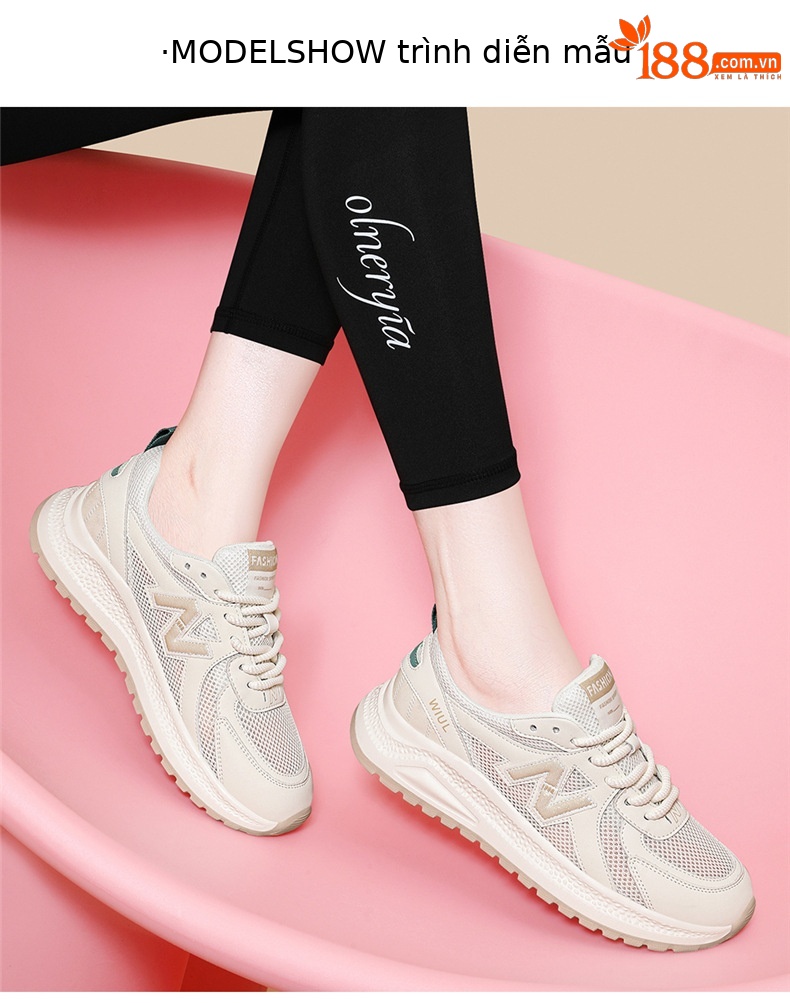 Giày sneaker nữ đế dày lưới thoáng khí mùa hè 2025 — Màu sắc thẻ JST 7150m, JST 7150m Tím chi tiết 8
