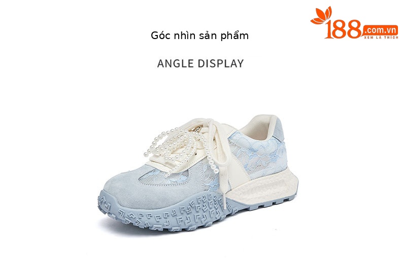 Giày sneaker nữ lưới thoáng khí phong cách Đức retro 2025 — màu xanh, Tím, Màu trắng nhạt, màu vàng chi tiết 9