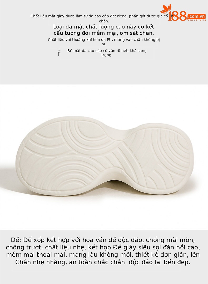 Dép sandal nữ xỏ ngón đế bệt mềm mại phong cách biển — Bạc, Trắng, Đen chi tiết 7