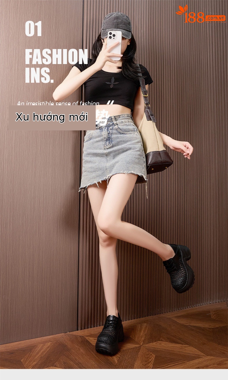 Dép sandal nữ xỏ ngón đế bệt mùa hè thoáng khí — Bạc, Đen chi tiết 2
