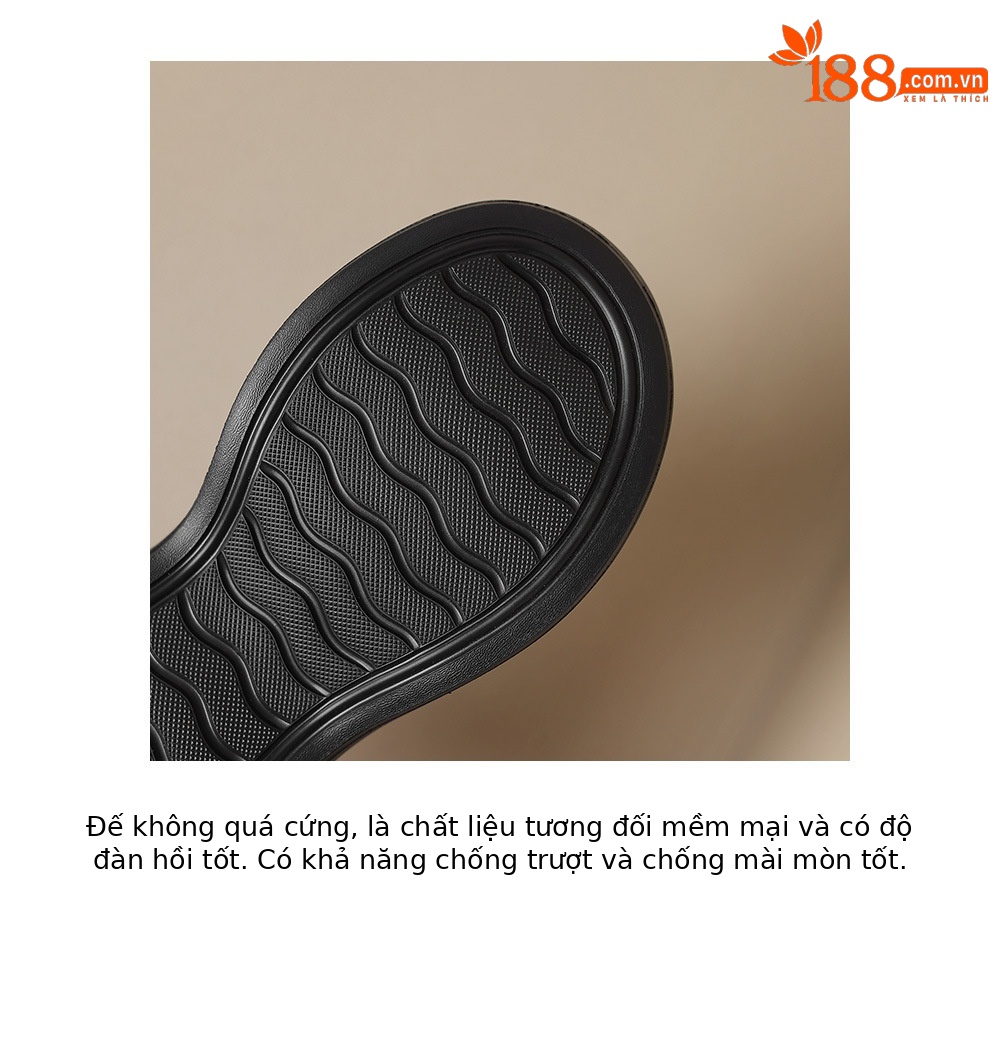 Dép sandal nữ xỏ ngón đế bệt quai đan chéo mùa hè — Màu đen, Màu vàng, Màu bạc chi tiết 22