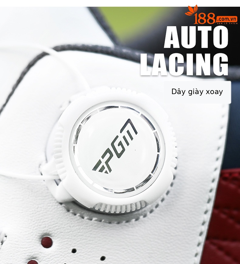 Giày golf PGM nam đế giữa giảm xóc, thoáng khí chống trượt — Yunxi Blue [Đế giữa hấp thụ sốc/đinh giày chống trượt bên/siêu thoáng khí] XZ422 chi tiết 13