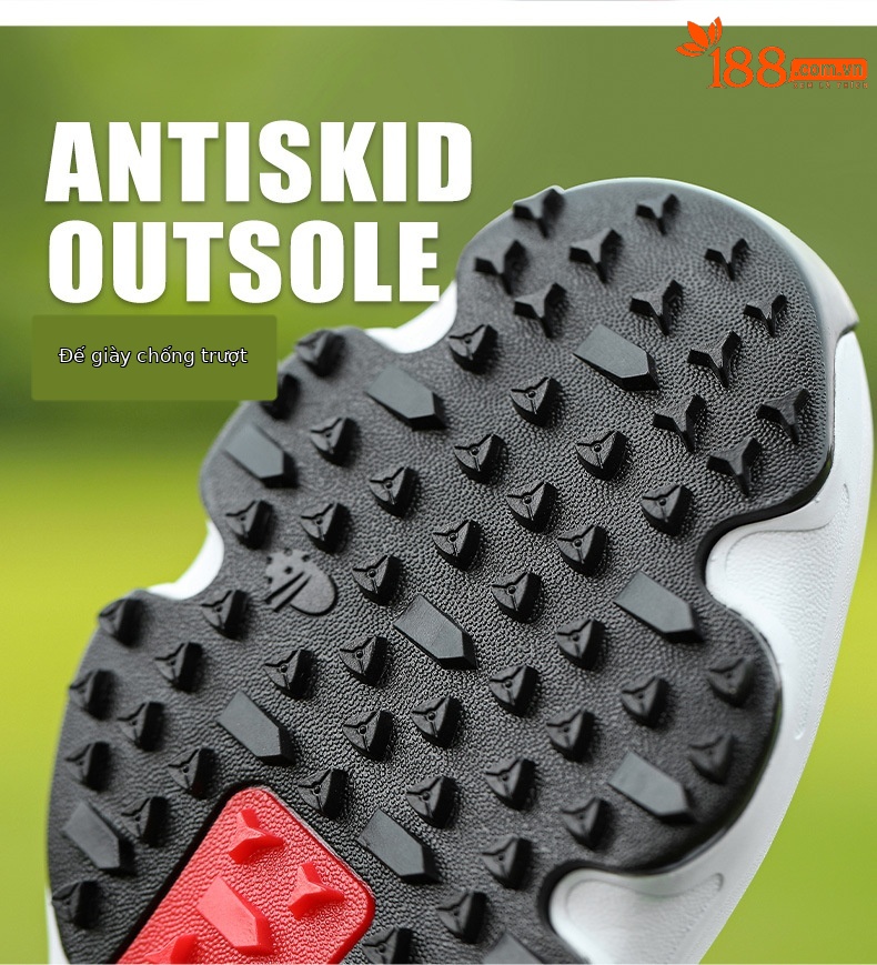 Giày golf PGM nam đế giữa giảm xóc, thoáng khí chống trượt — Yunxi Blue [Đế giữa hấp thụ sốc/đinh giày chống trượt bên/siêu thoáng khí] XZ422 chi tiết 15