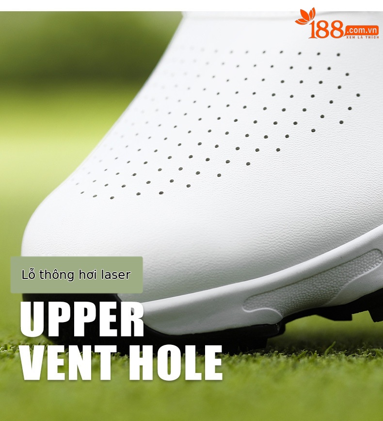 Giày golf PGM nam đế giữa giảm xóc, thoáng khí chống trượt — Yunxi Blue [Đế giữa hấp thụ sốc/đinh giày chống trượt bên/siêu thoáng khí] XZ422 chi tiết 16