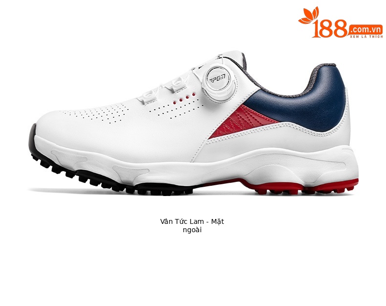Giày golf PGM nam đế giữa giảm xóc, thoáng khí chống trượt — Yunxi Blue [Đế giữa hấp thụ sốc/đinh giày chống trượt bên/siêu thoáng khí] XZ422 chi tiết 19
