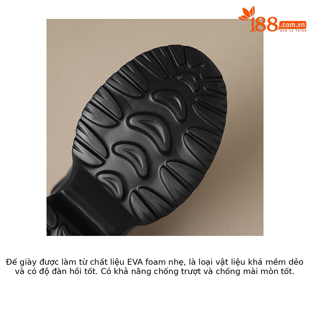 Sandal nữ tăng chiều cao 12cm đế xuồng đan kiểu La Mã hở mũi — Màu đen chi tiết 18
