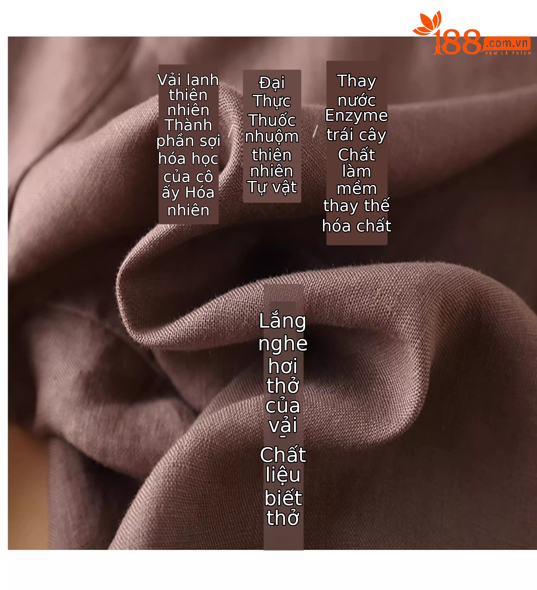 Quần short ống rộng 5 phần nữ chất liệu cotton linen màu cà phê kiểu dáng retro — Màu đen chi tiết 2