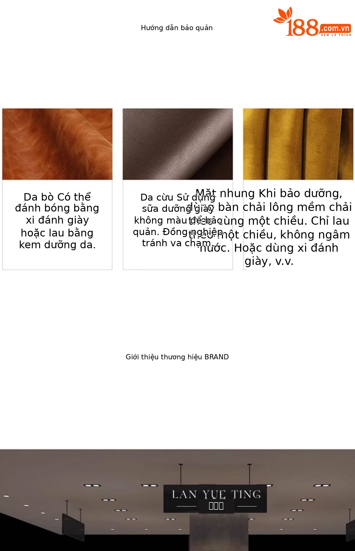 Giày mule nữ da thật mũi vuông gót dày phong cách Anh — Màu trắng nhạt chi tiết 12
