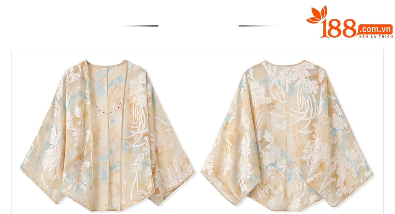 Bộ áo khoác cardigan thêu và váy hai dây phong cách retro mùa hè — Áo vàng chanh, Váy hai dây chi tiết 21