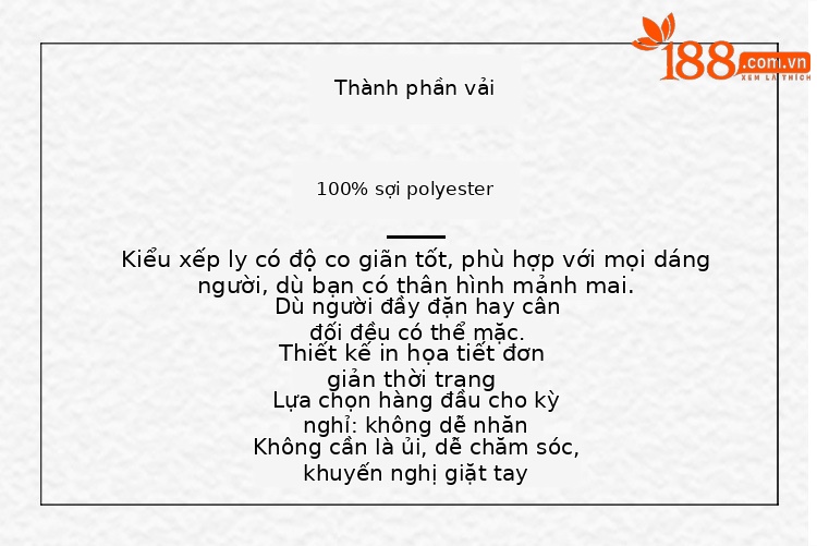 Chân váy xếp ly nữ xòe eo co giãn họa tiết in mùa hè dài midi — Màu xanh tím, Màu xanh lá, Màu mơ chi tiết 3