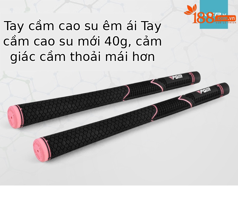 Gậy đánh golf PGM nữ số 7 sắt loại L, thép không gỉ carbon, đầu thanh tập luyện chuyên nghiệp — Tiffany Blue [TIG074] Sắt số 7 (Thanh carbon hạng L), Tiffany Blue [TIG074] Sắt số 7 (thanh thép 950), Bột san hô [TIG074] Sắt số 7 (Thanh carbon hạng L), Bột san hô [TIG074] Sắt số 7 (thanh thép 950) chi tiết 8