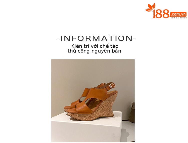 Sandal cao gót nữ da bò thật đế xuồng platform mũi hở gót siêu cao 2025 — nâu, Tím, Màu trắng nhạt chi tiết 4