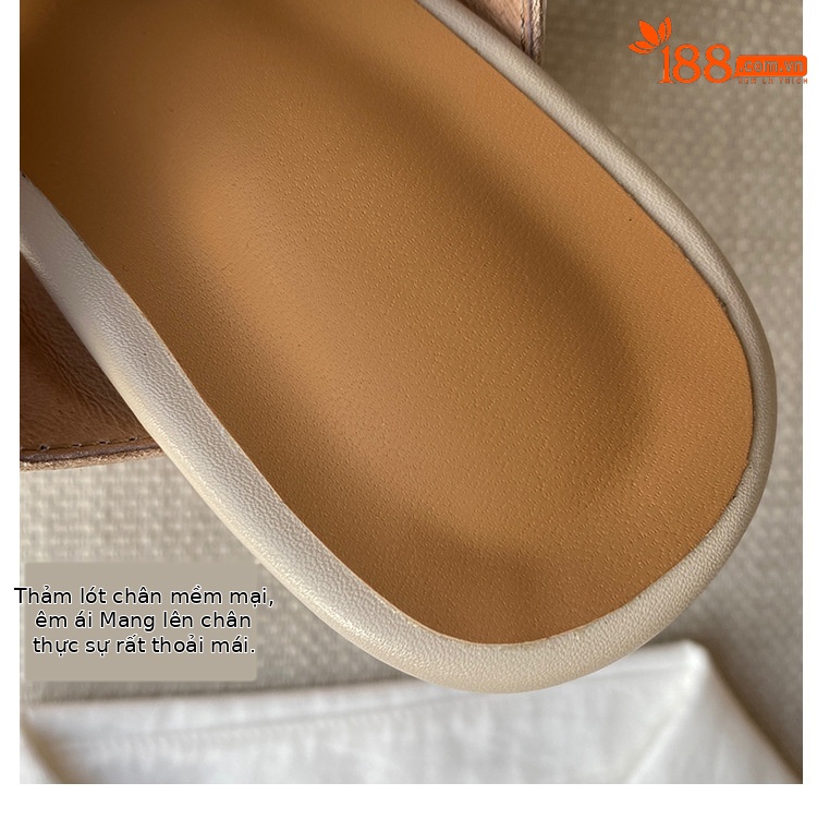 Sandal cao gót nữ da bò thật đế xuồng platform mũi hở gót siêu cao 2025 — nâu, Tím, Màu trắng nhạt chi tiết 13