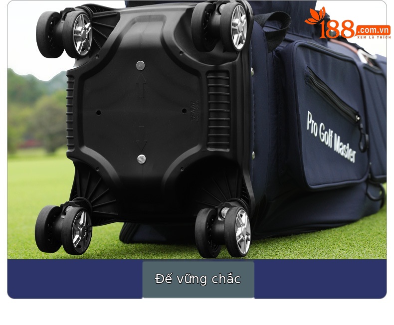 Túi golf du lịch vỏ cứng bốn bánh PGM, dùng cho sân bay và vận chuyển — Túi bóng vỏ cứng bốn bánh màu đen (không bao gồm che mưa), Túi bóng vỏ cứng bốn bánh màu đỏ (không bao gồm che mưa), Túi bóng vỏ cứng bốn bánh màu xanh đậm (không bao gồm che mưa), Túi bóng vỏ cứng bốn bánh màu đen (bao gồm cả che mưa) chi tiết 13