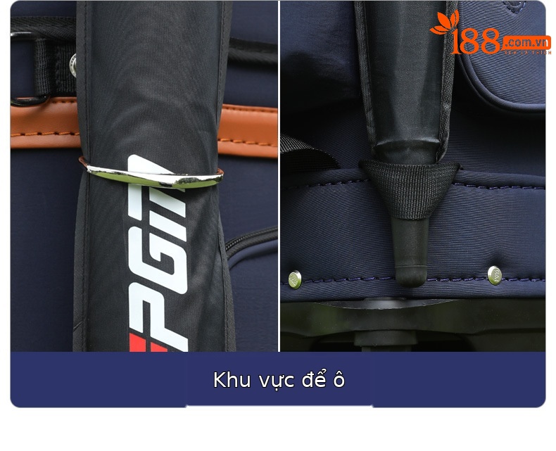 Túi golf du lịch vỏ cứng bốn bánh PGM, dùng cho sân bay và vận chuyển — Túi bóng vỏ cứng bốn bánh màu đen (không bao gồm che mưa), Túi bóng vỏ cứng bốn bánh màu đỏ (không bao gồm che mưa), Túi bóng vỏ cứng bốn bánh màu xanh đậm (không bao gồm che mưa), Túi bóng vỏ cứng bốn bánh màu đen (bao gồm cả che mưa) chi tiết 14