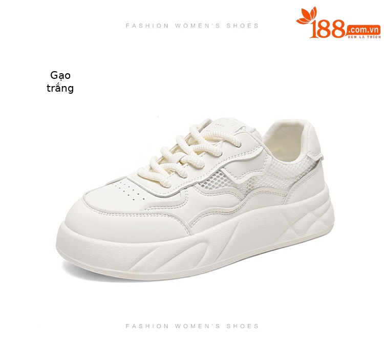Giày sneaker nữ da thật màu trắng lưới thoáng khí đế bằng mùa hè 2025 — JST 7193 màu đen kiểu nửa kéo, gót cao 6cm, JST 1802- 1m màu, chiều cao gót 4CM, LJ 33005 màu mơ nhạt gót cao 3.5cm, LJ 33005m gót trắng cao 3.5cm chi tiết 17