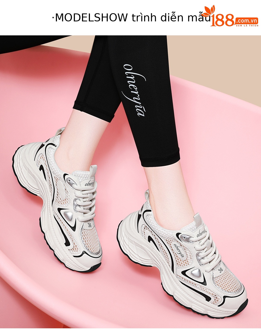 Giày sneaker nữ da thật lưới đế dày thoáng khí chống trơn tăng chiều cao 2025 — JST 7009 xám xanh [mạng đôi], JST 7132 Bạc [Mẫu lưới đơn mùa hè], Thẻ JST 7036m [mạng kép], JST 7009-1 Xám Xanh [Mẫu lưới đơn mùa hè] chi tiết 8