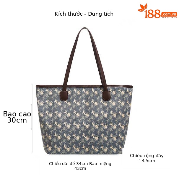 Túi tote dệt thời trang dung tích lớn cho nữ đi học đi làm xuân hè
