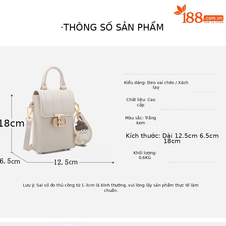 Túi đeo chéo nữ mini cảm giác cao cấp 2025 – thiết kế nhỏ nhẹ, dễ phối mùa hè
